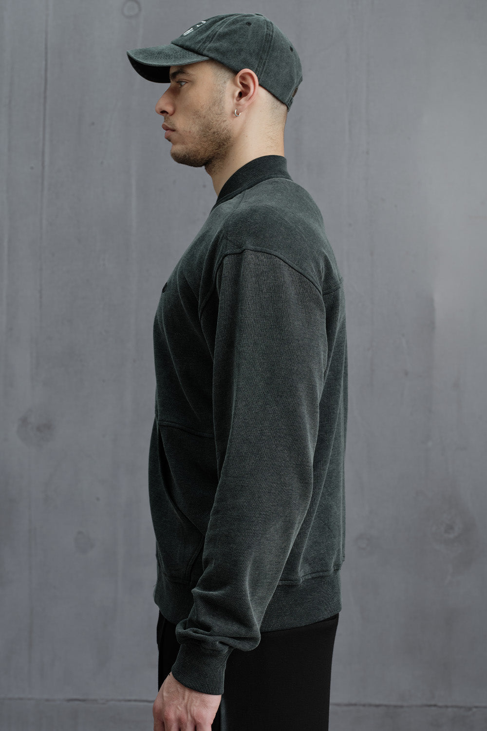 Obsidian Wash Zip Jacket